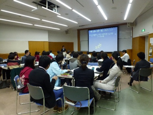 全国大学生環境活動コンテスト分科会の様子