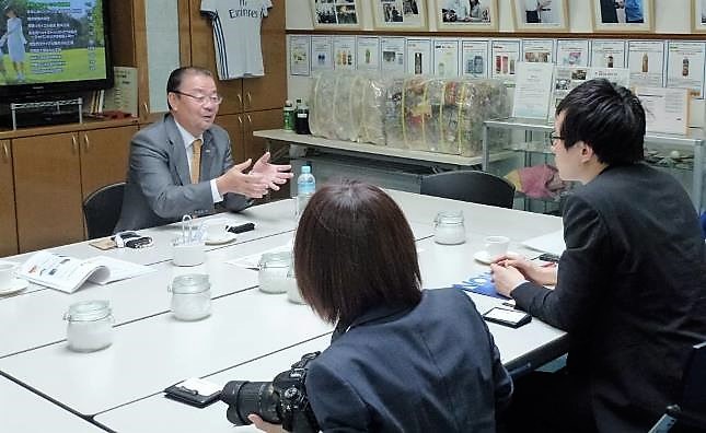 協栄産業 ジャパンテック PETボトル ペットボトル リサイクル 古澤栄一 東商新聞 勇気ある経営大賞 優秀賞