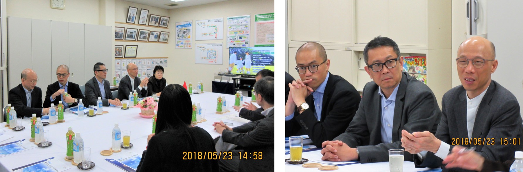 協栄産業　ジャパンテック　東京ペットボトルリサイクル　TPR　kyoei　香港特別行政区 　境長官　KSウォン　香港環境局　香港駐東京経済貿易代表部　TOKYO Forum for Clean City and Clear Sky　リサイクル　ペットボトル　PETボトル　工場見学　フレーク　ペレット　MR-PET　都市油田　循環型社会